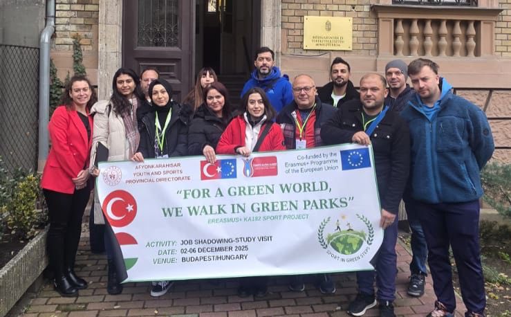 Afyonkarahisar'ın Erasmus Spor Projesi Macaristan'da Yeşil Işığı Gördü