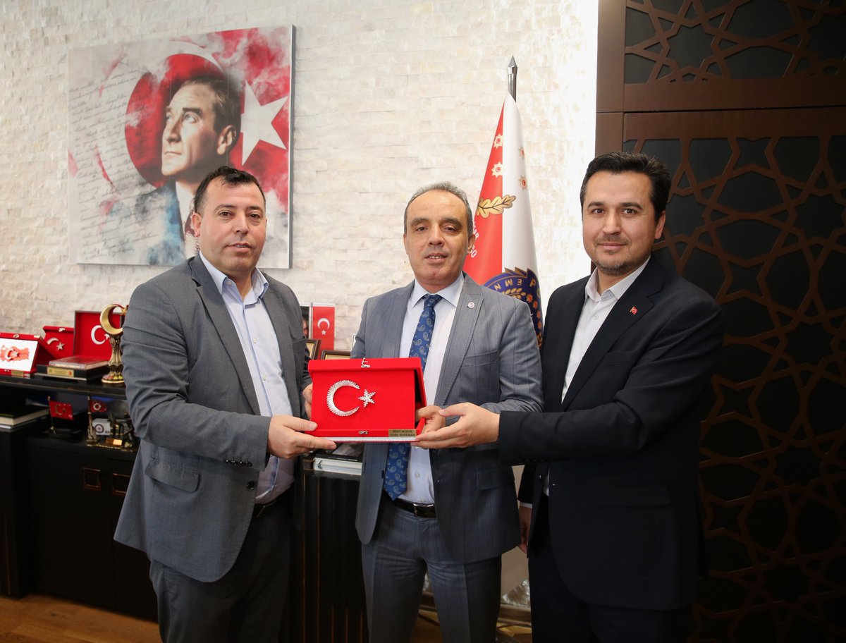 Afyonkarahisar'da Yerel Yönetimden Emniyet Müdürlüğü'ne Ziyaret