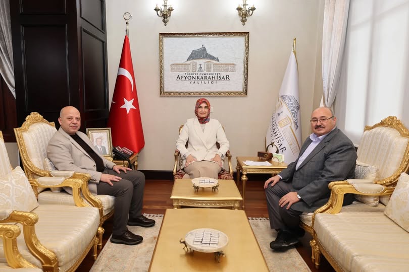 Bolvadin İl Genel Meclisi Üyeleri Vali Yiğitbaşı'yı Ziyaret Etti