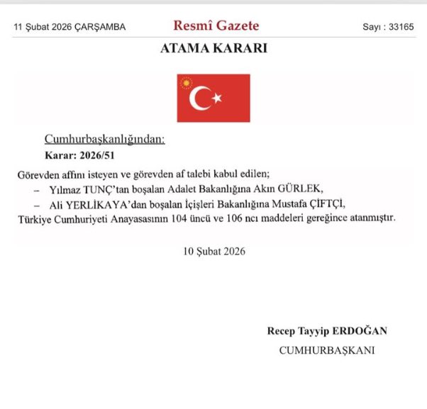 MÜSİAD Afyonkarahisar'dan Yeni Bakanlara Tebrik ve Teşekkür