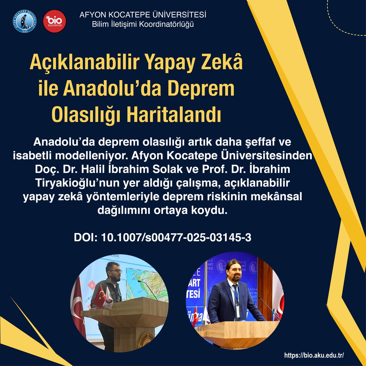 Deprem Risk Haritaları Açıklanabilir Yapay Zekâ ile Daha Şeffaf Hale Geliyor