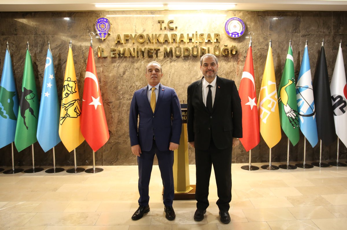 Afyonkarahisar'da Üniversite-Emniyet İşbirliği İçin Önemli Ziyaret