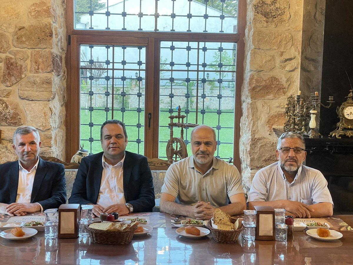 MÜSİAD Afyonkarahisar YK Toplantısı Zehra Ana Konağı'nda