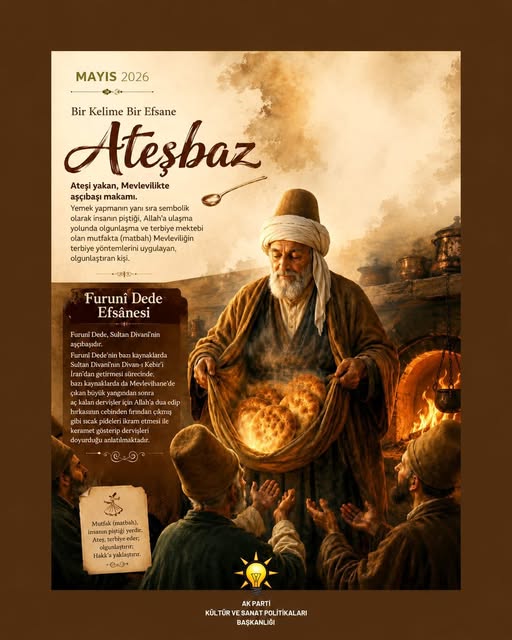 Afyonkarahisar'da Mevlevi Geleneği Ateşbaz'ın Manevi Anlamı Paylaşıldı
