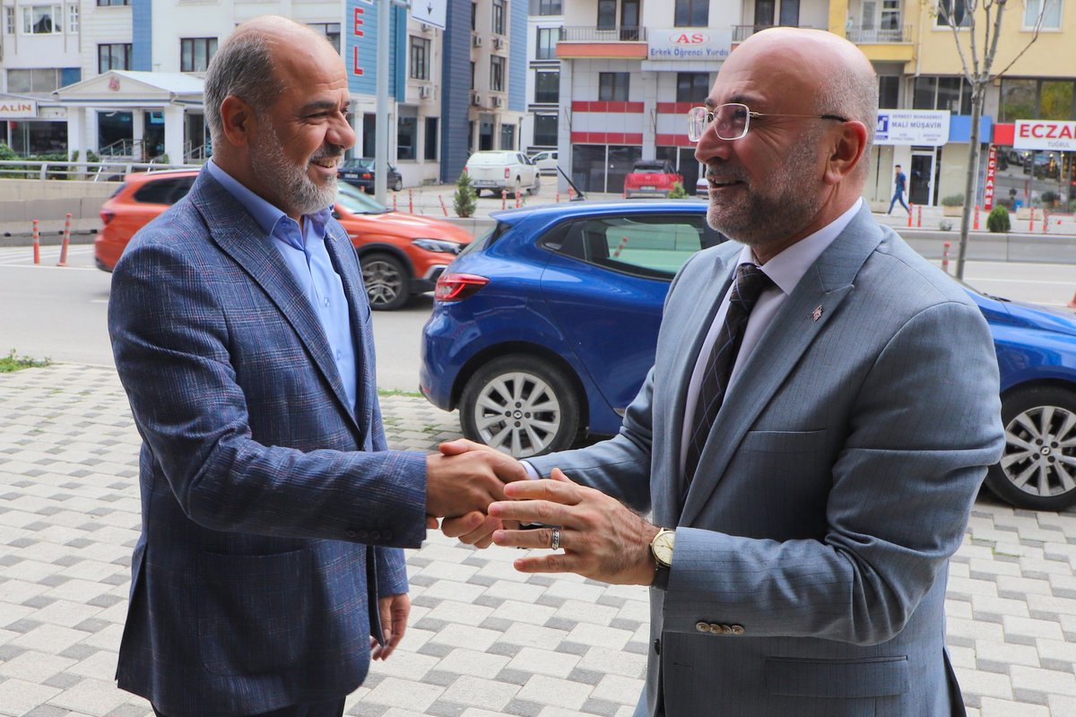 AK Parti Afyonkarahisar İl Başkanı Şahin, MÜSİAD Başkanı'nı Ziyaret Etti