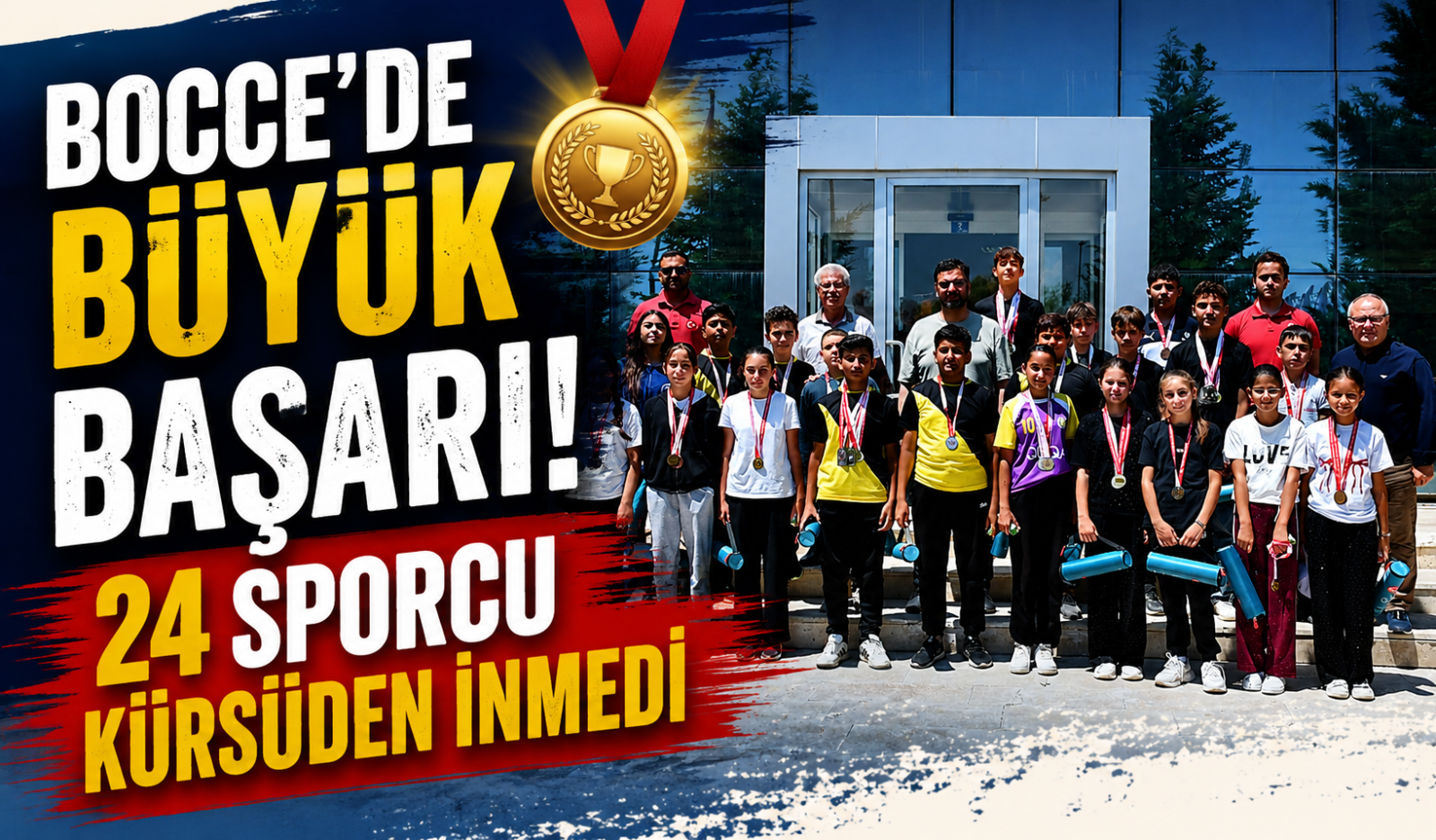 Bocce’de Büyük Başarı! 24 Sporcu Kürsüden İnmedi
