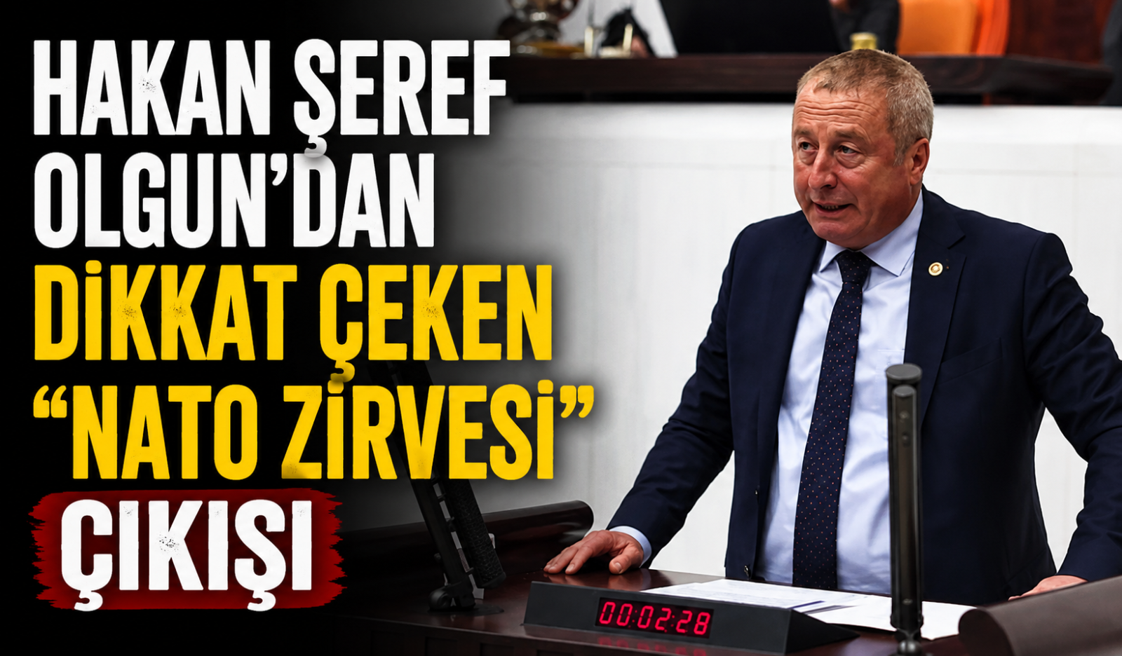 HAKAN ŞEREF OLGUN'DAN DİKKAT ÇEKEN 