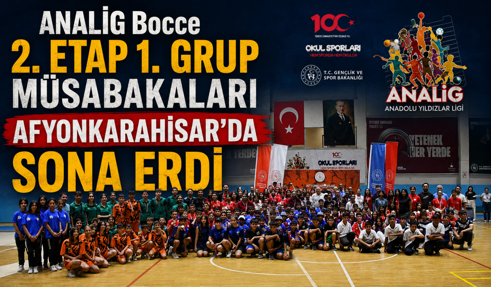 ANALİG Bocce 2. Etap 1. Grup Müsabakaları Afyonkarahisar'da  Sona Erdi