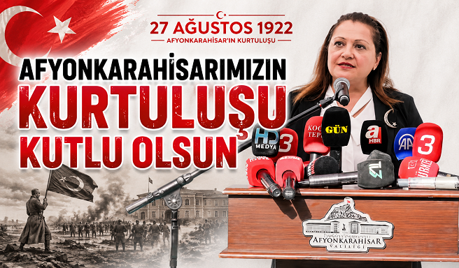 Afyonkarahisar’da 104 Yıllık Zafer Gururu: Kurtuluş Coşkusu Şehri Sardı!