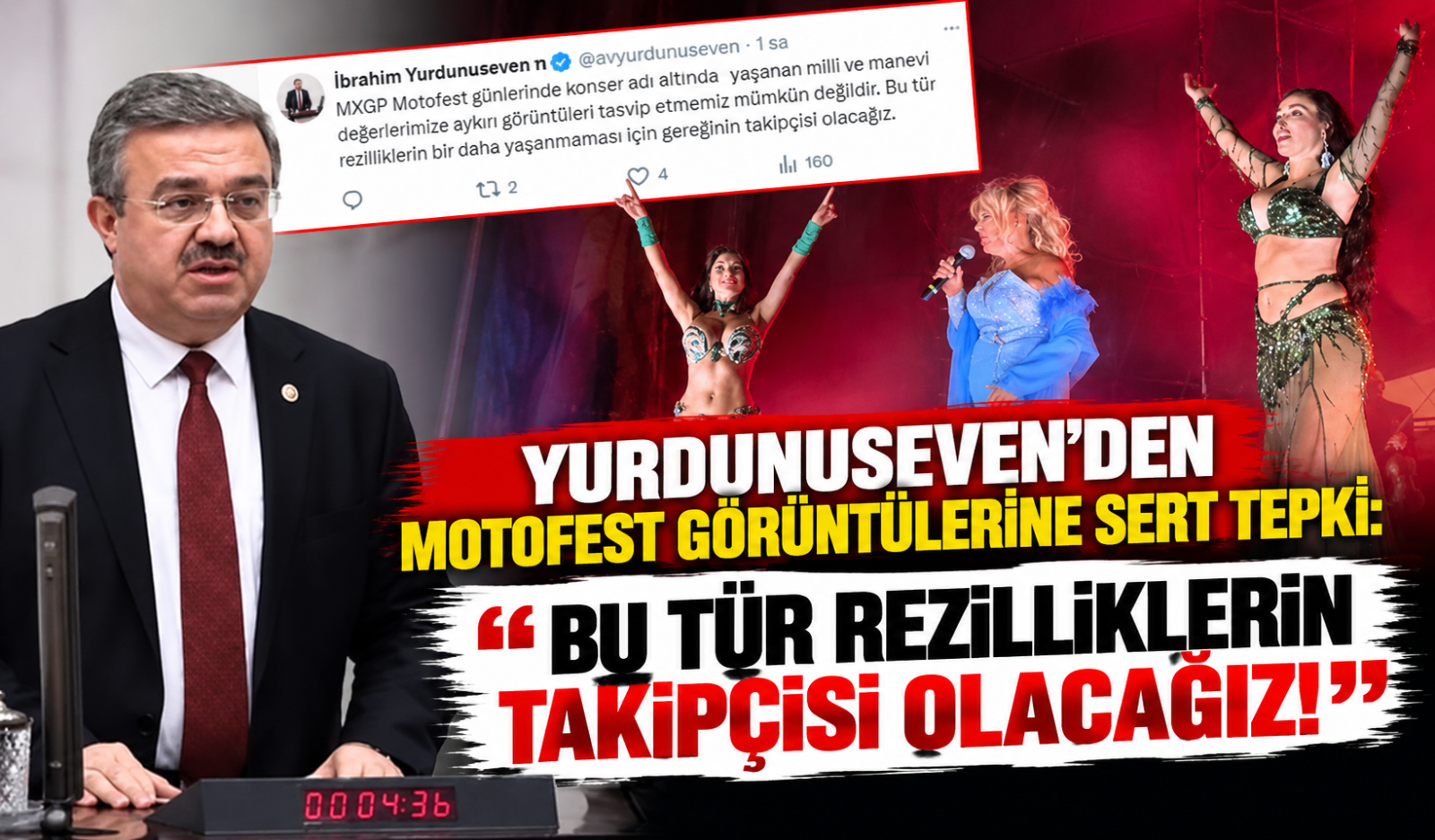 YURDUNUSEVEN’DEN MOTOFEST GÖRÜNTÜLERİNE SERT TEPKİ: “BU TÜR REZİLLİKLERİN TAKİPÇİSİ OLACAĞIZ!”