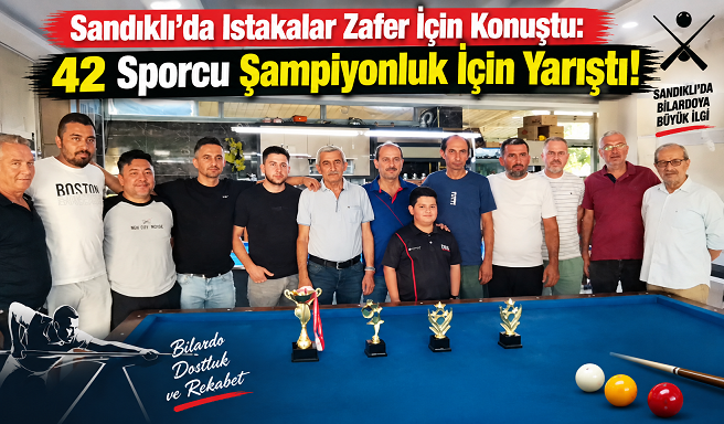 Sandıklı’da Istakalar Zafer İçin Konuştu: 42 Sporcu Şampiyonluk İçin Yarıştı!